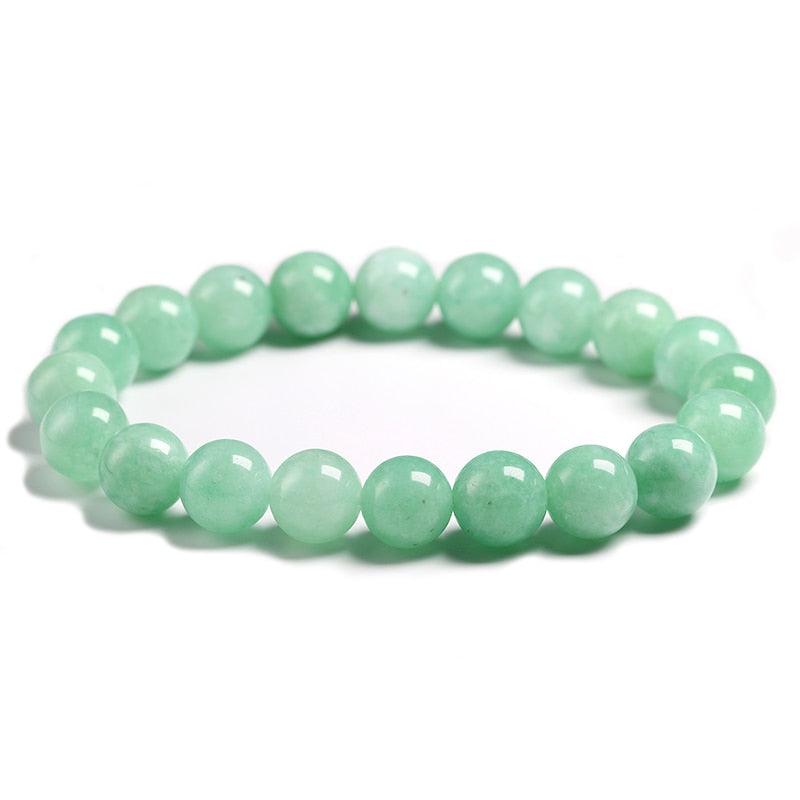 Bracelet «Purification de l'énergie» en Jade Vert de Birmanie