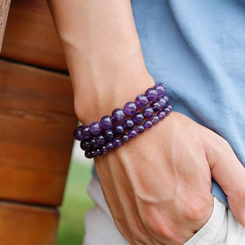 Bracelet «Sérénité» en Améthyste