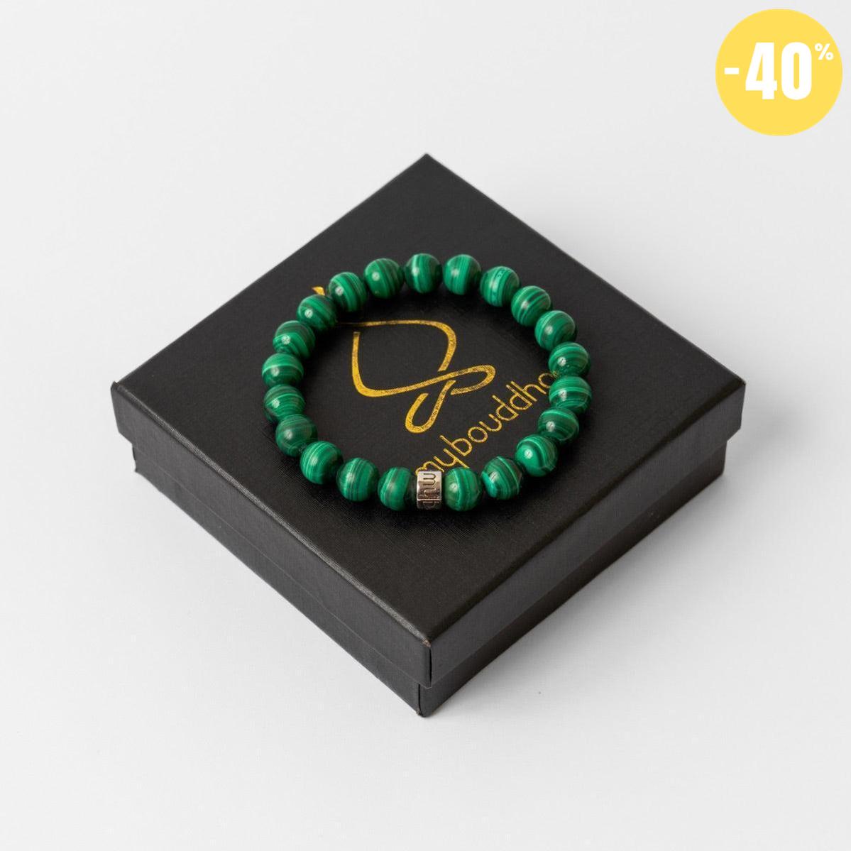 Bracelet « Soulagement des douleurs » en Malachite
