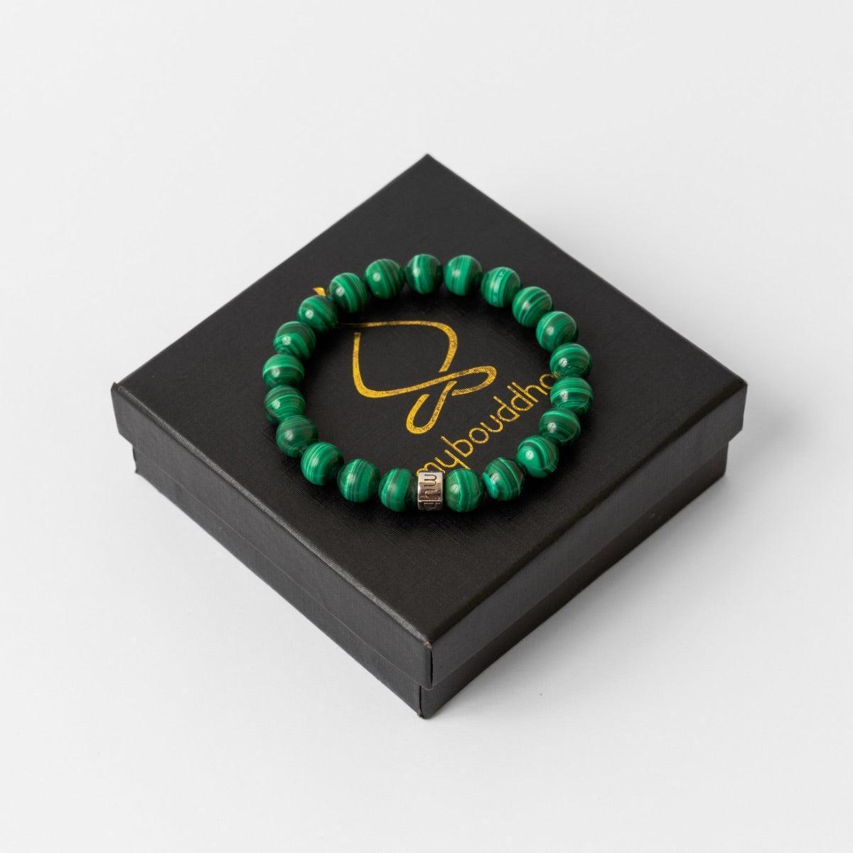 Bracelet « Soulagement des douleurs » en Malachite