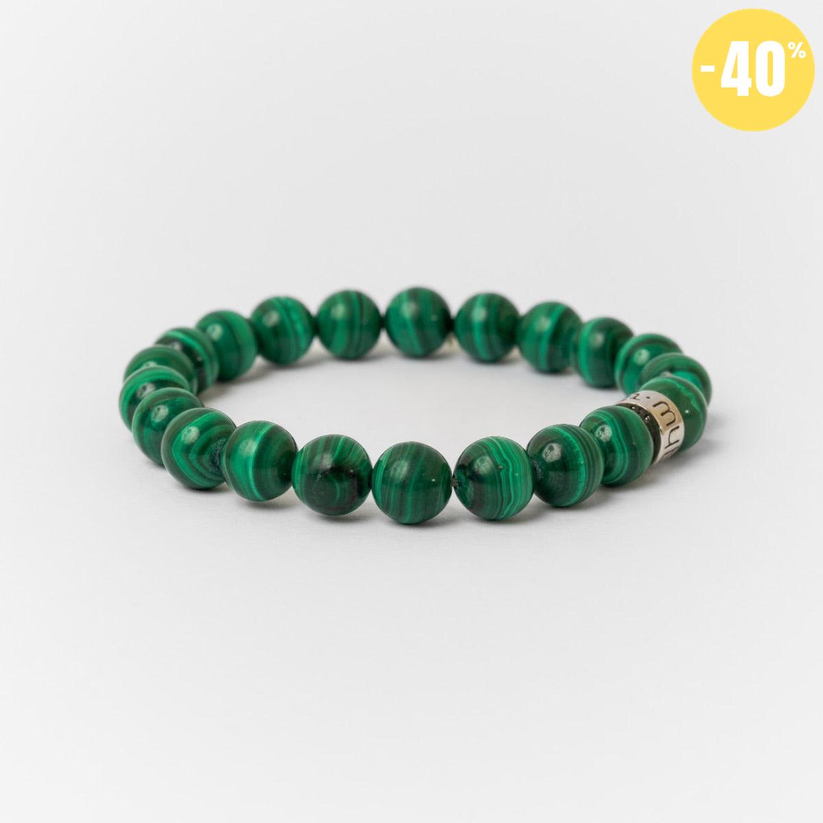 Bracelet « Soulagement des douleurs » en Malachite
