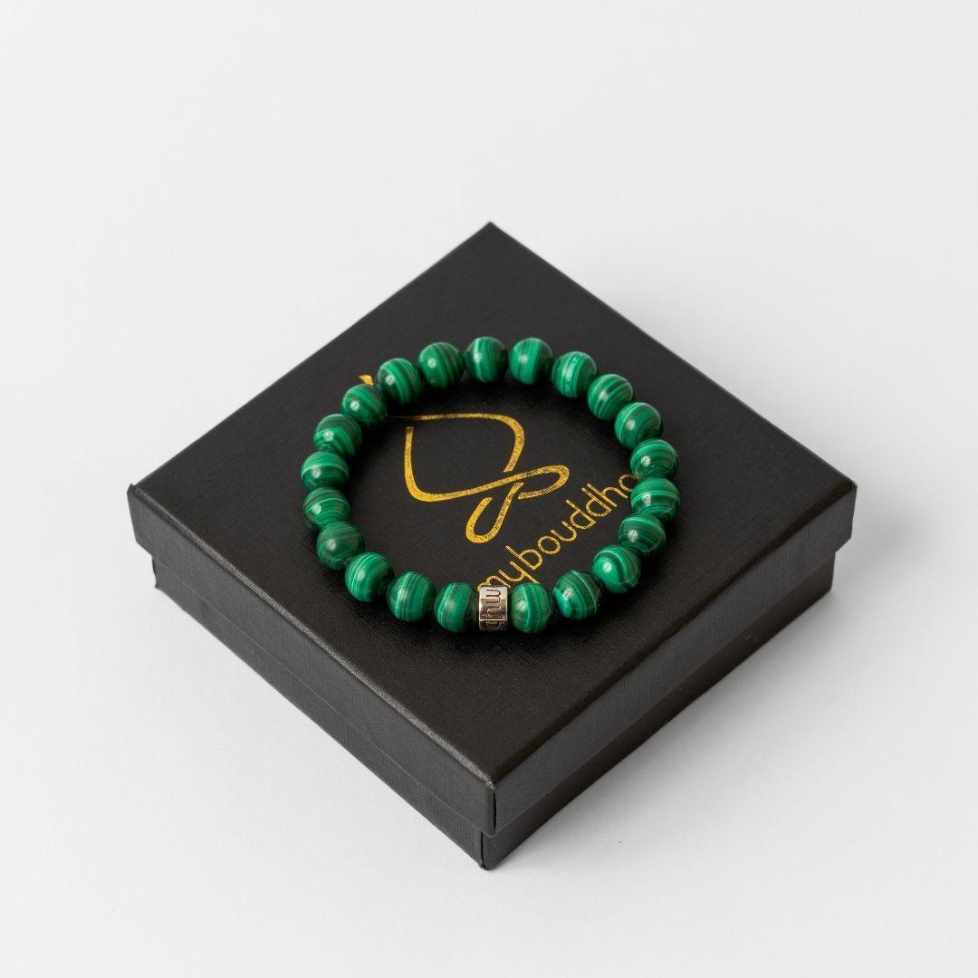 Bracelet « Soulagement » en Malachite