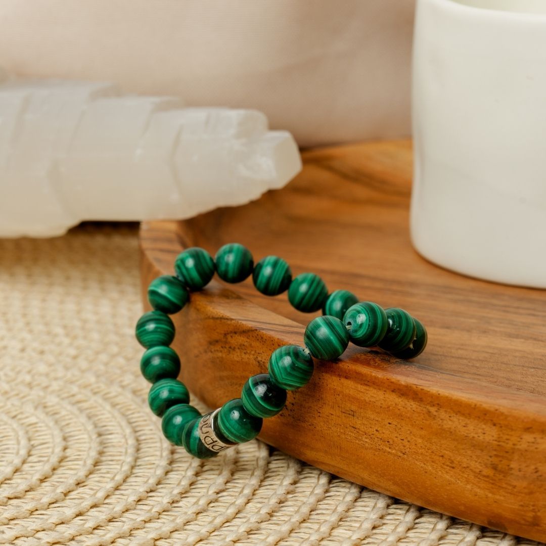 Bracelet « Soulagement » en Malachite