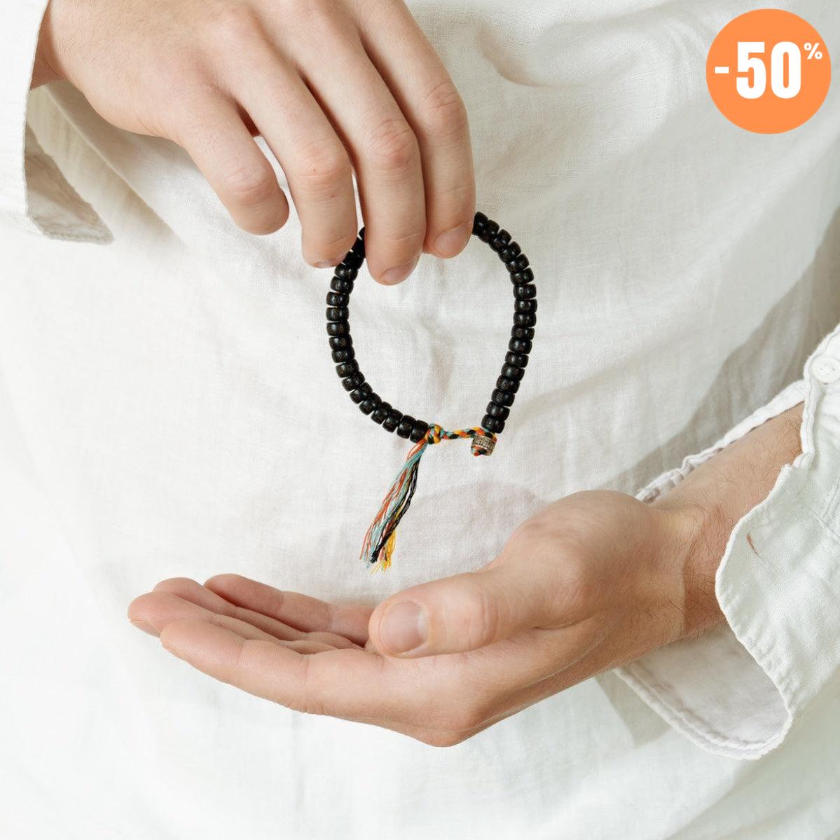 Bracelet tibétain bouddhiste mantra de grande compassion