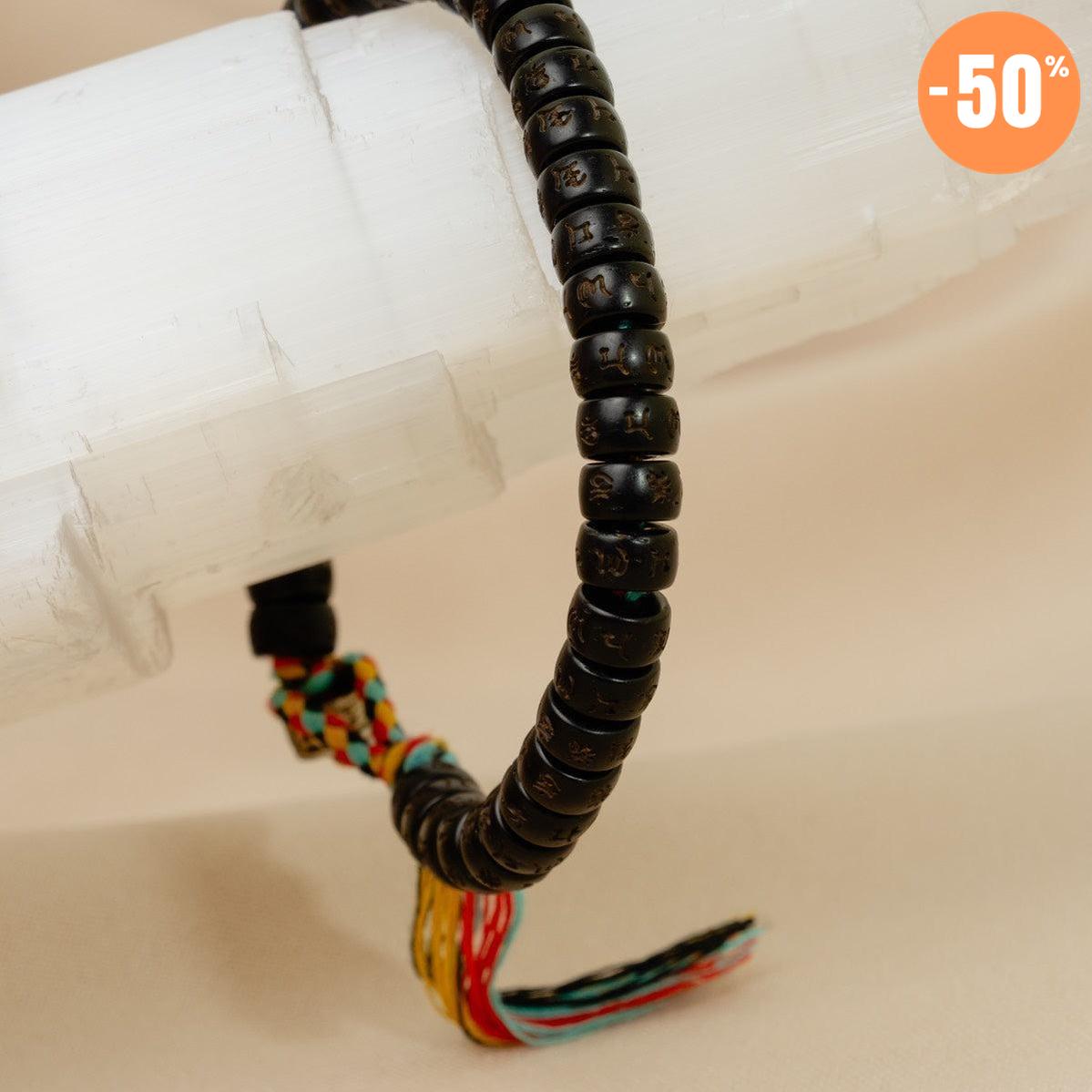 Bracelet tibétain bouddhiste mantra de grande compassion