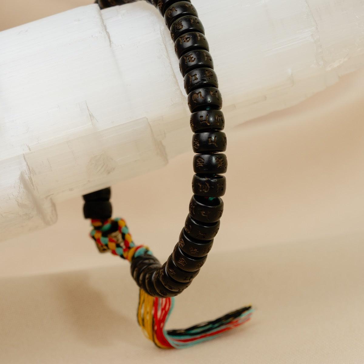 Bracelet tibétain bouddhiste mantra de grande compassion