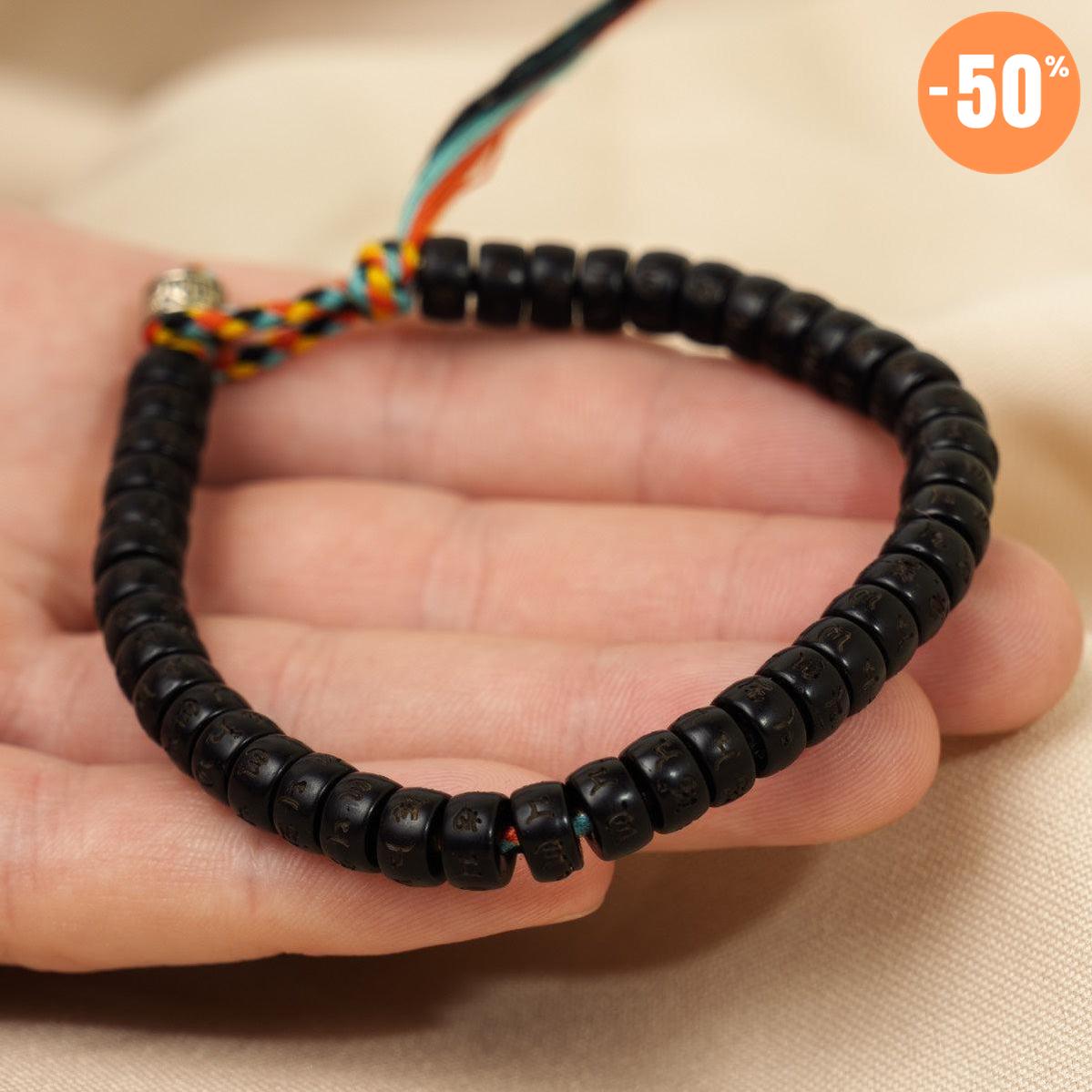 Bracelet tibétain bouddhiste mantra de grande compassion