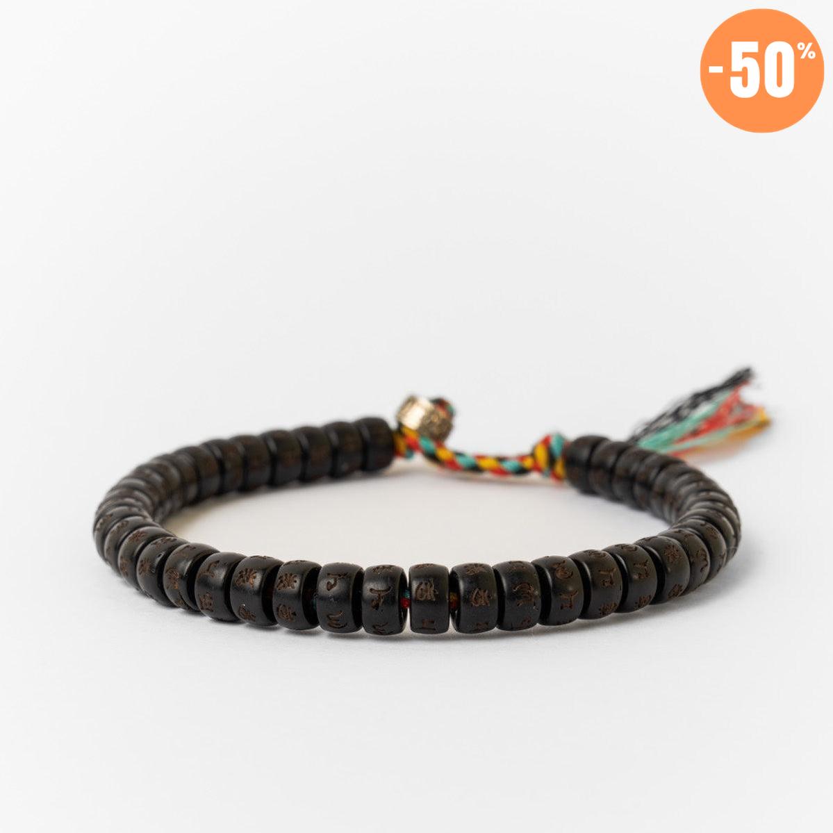 Bracelet tibétain bouddhiste mantra de grande compassion