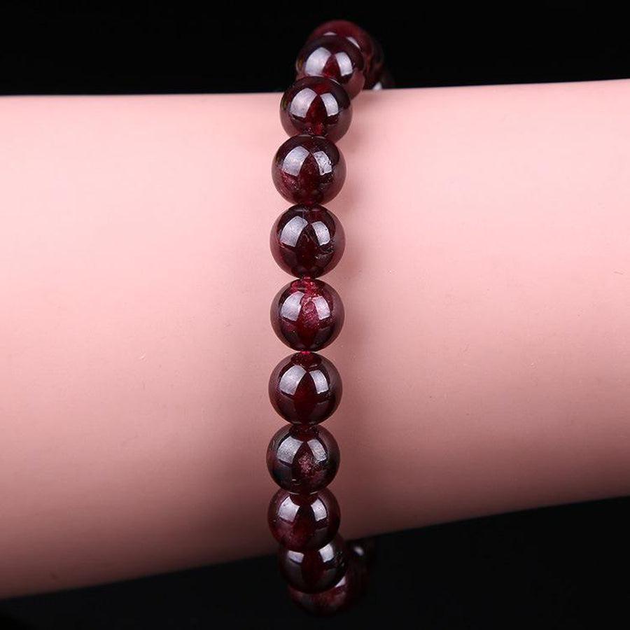Bracelet «Vitalité et Energie» en Grenat