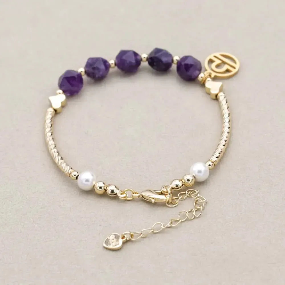 Bracelet Zodiaque en Améthyste