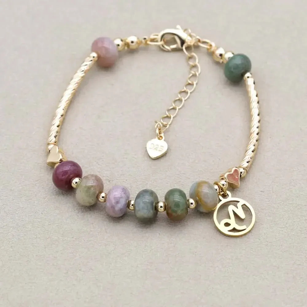 Bracelet Zodiaque en Jaspe Indien