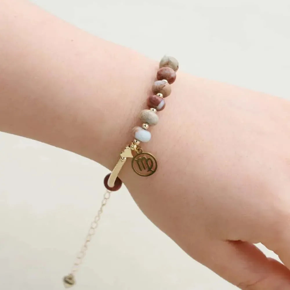 Bracelet Zodiaque en Pierre de Shoushan