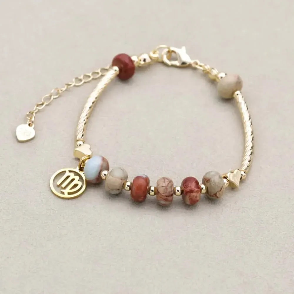 Bracelet Zodiaque en Pierre de Shoushan