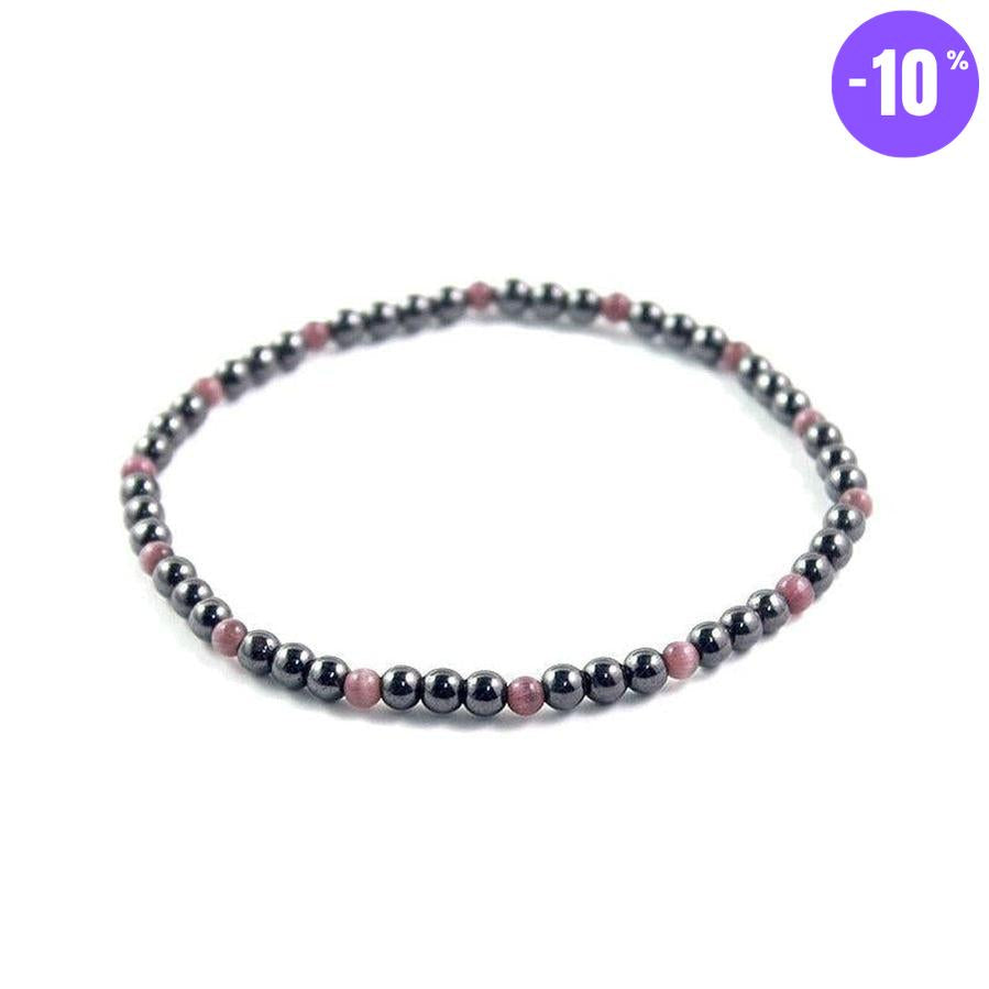 Bracelets de cheville en Hématite magnétique et pierres