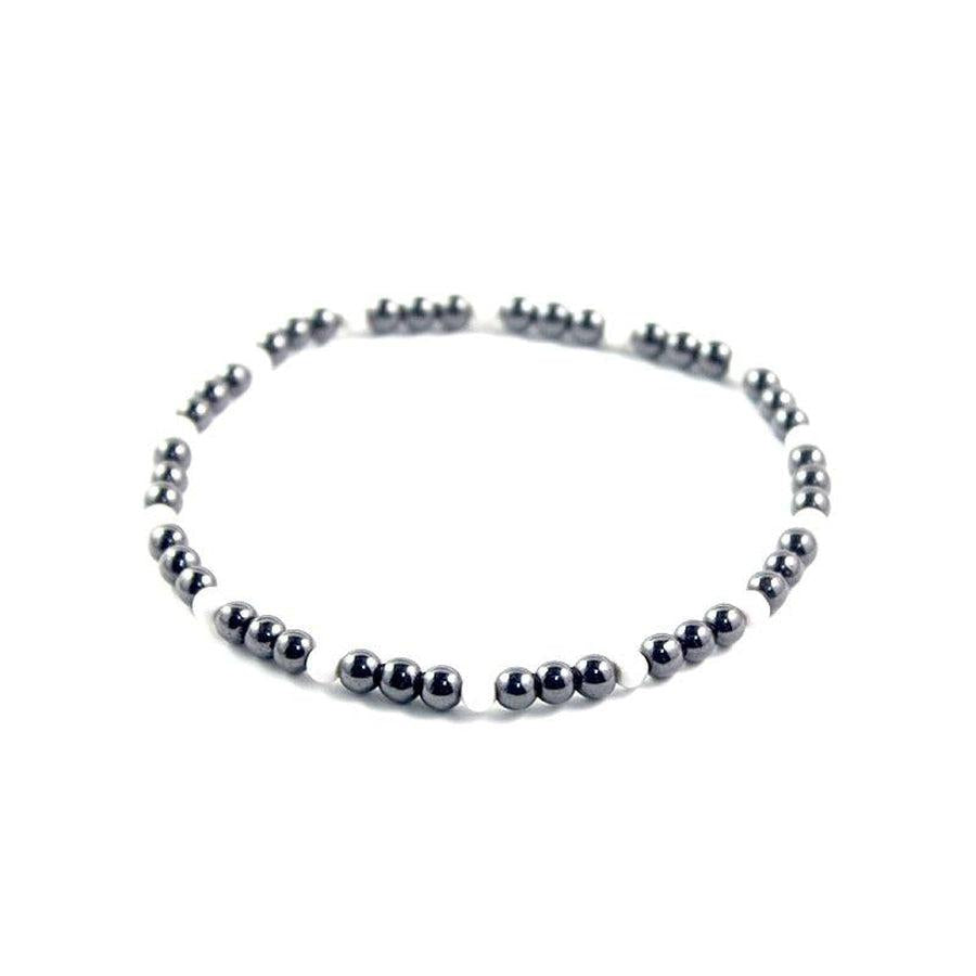 Bracelets de cheville en Hématite magnétique et pierres