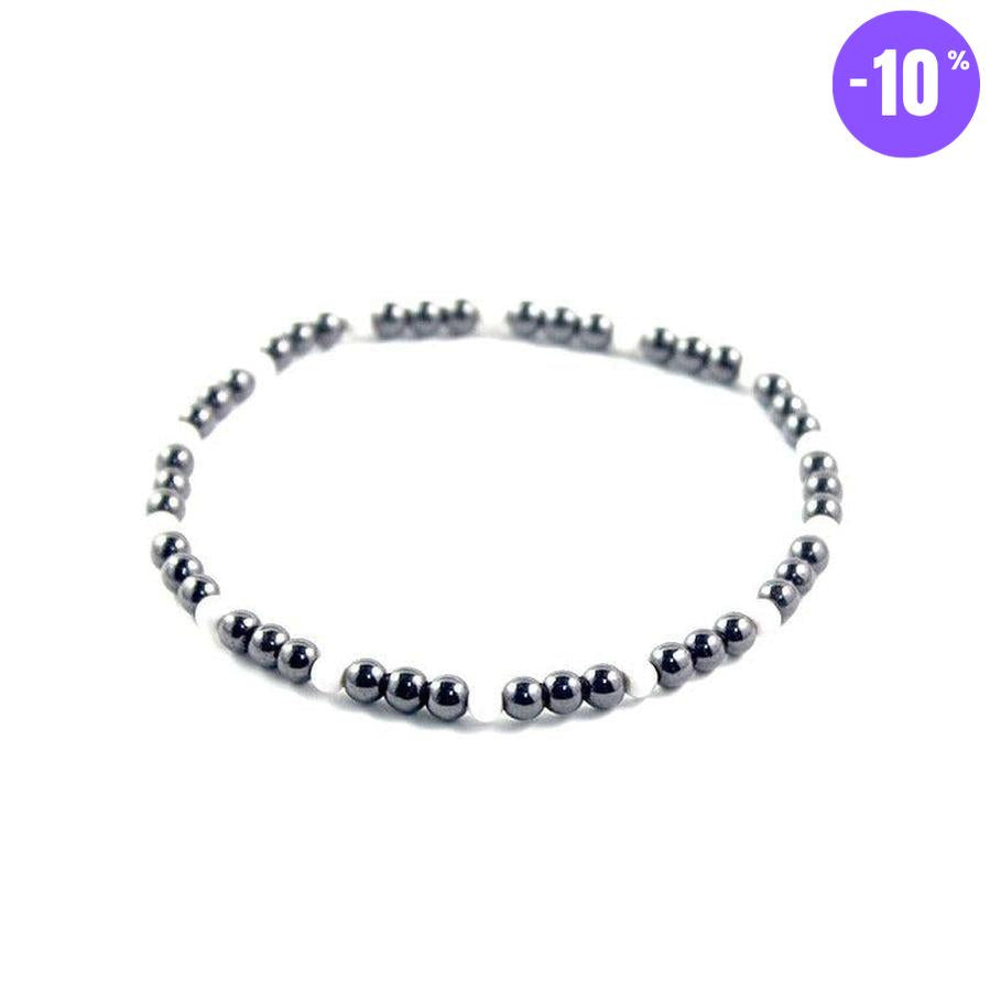 Bracelets de cheville en Hématite magnétique et pierres