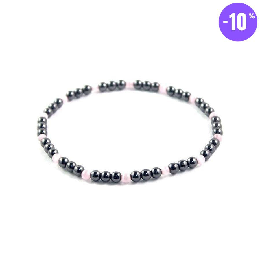 Bracelets de cheville en Hématite magnétique et pierres