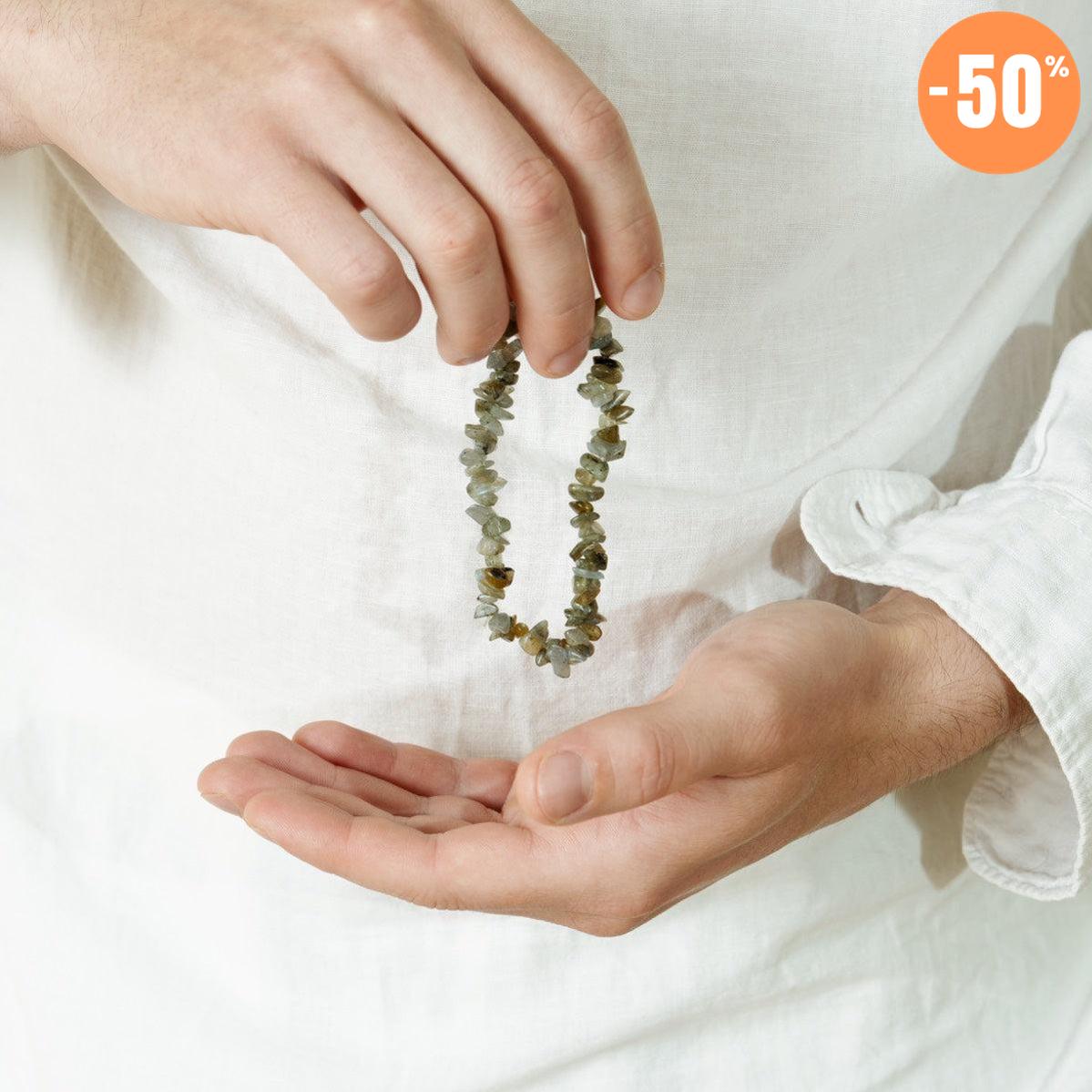 Bracelets en pierres irrégulières