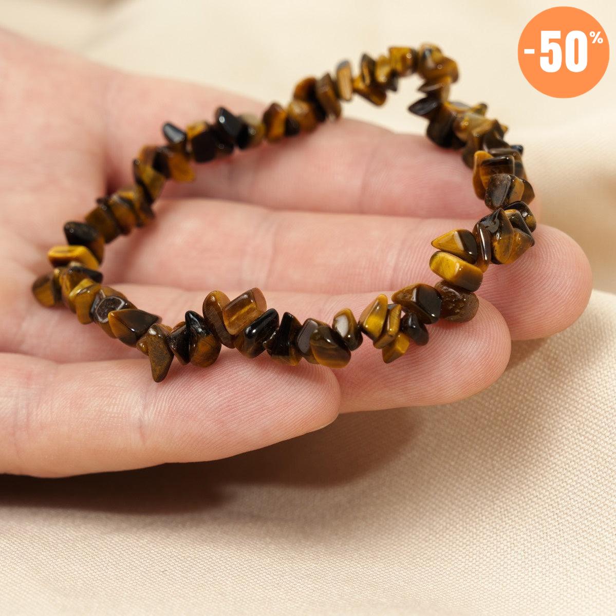 Bracelets en pierres irrégulières