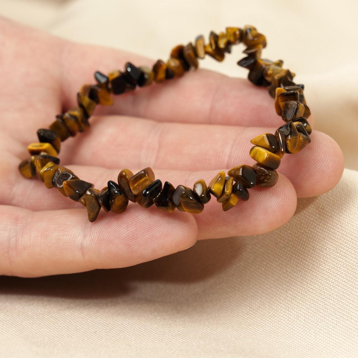 Bracelets en pierres irrégulières