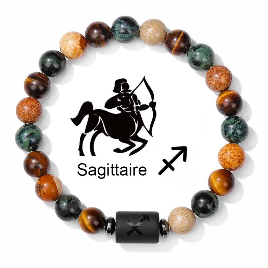 Bracelets signe du zodiaque en pierres naturelles