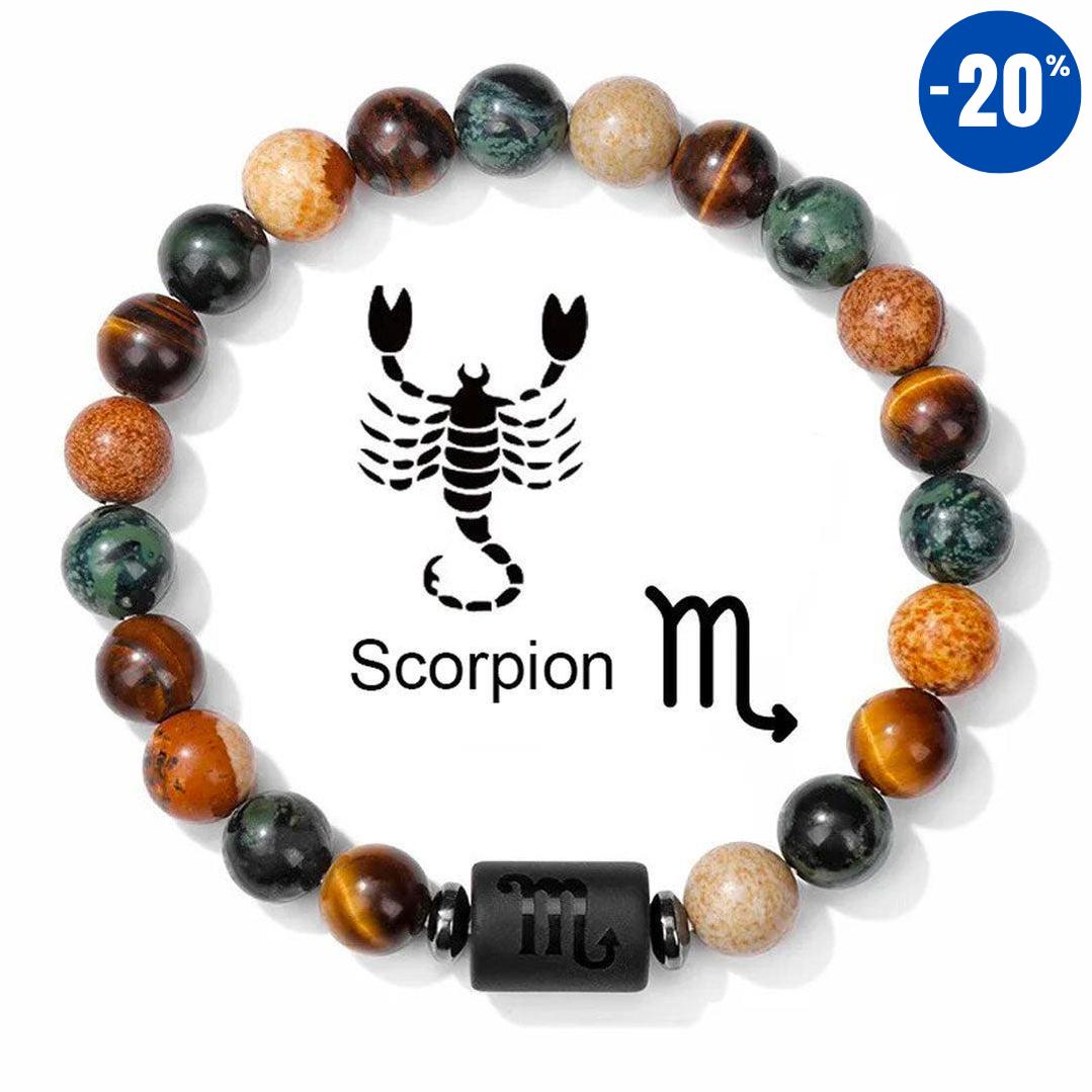 Bracelets signe du zodiaque en pierres naturelles