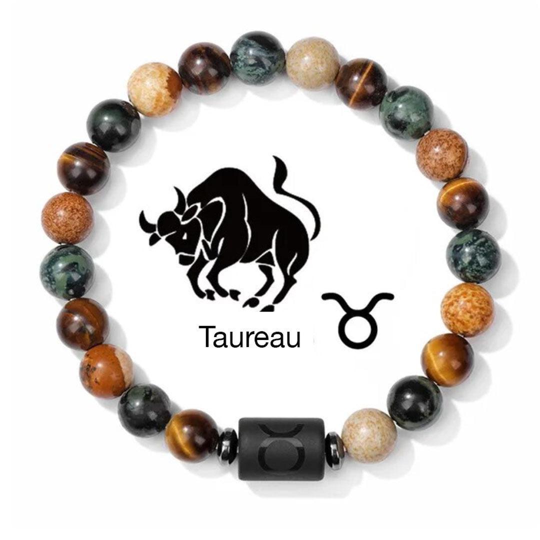 Bracelets signe du zodiaque en pierres naturelles
