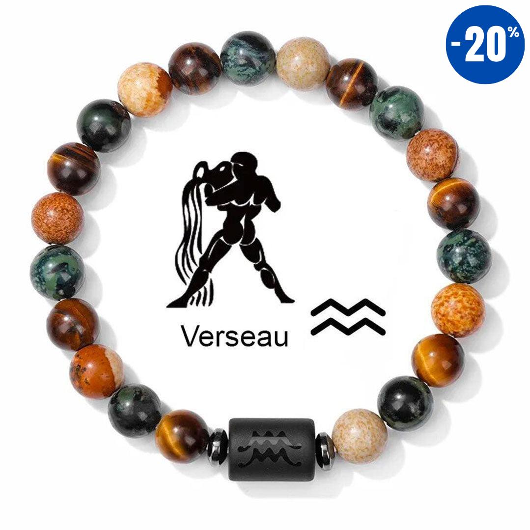 Bracelets signe du zodiaque en pierres naturelles