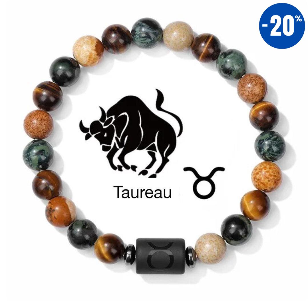 Bracelets signe du zodiaque en pierres naturelles