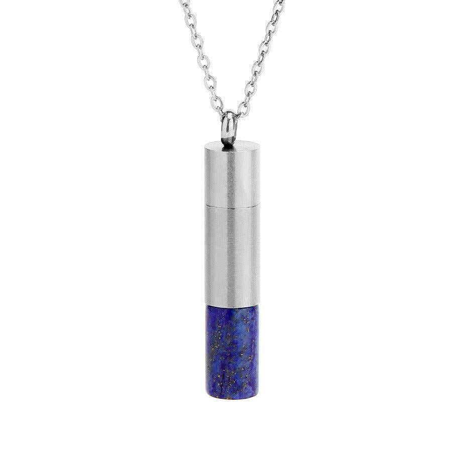 Collier Flacon Énergie en Pierres Naturelles