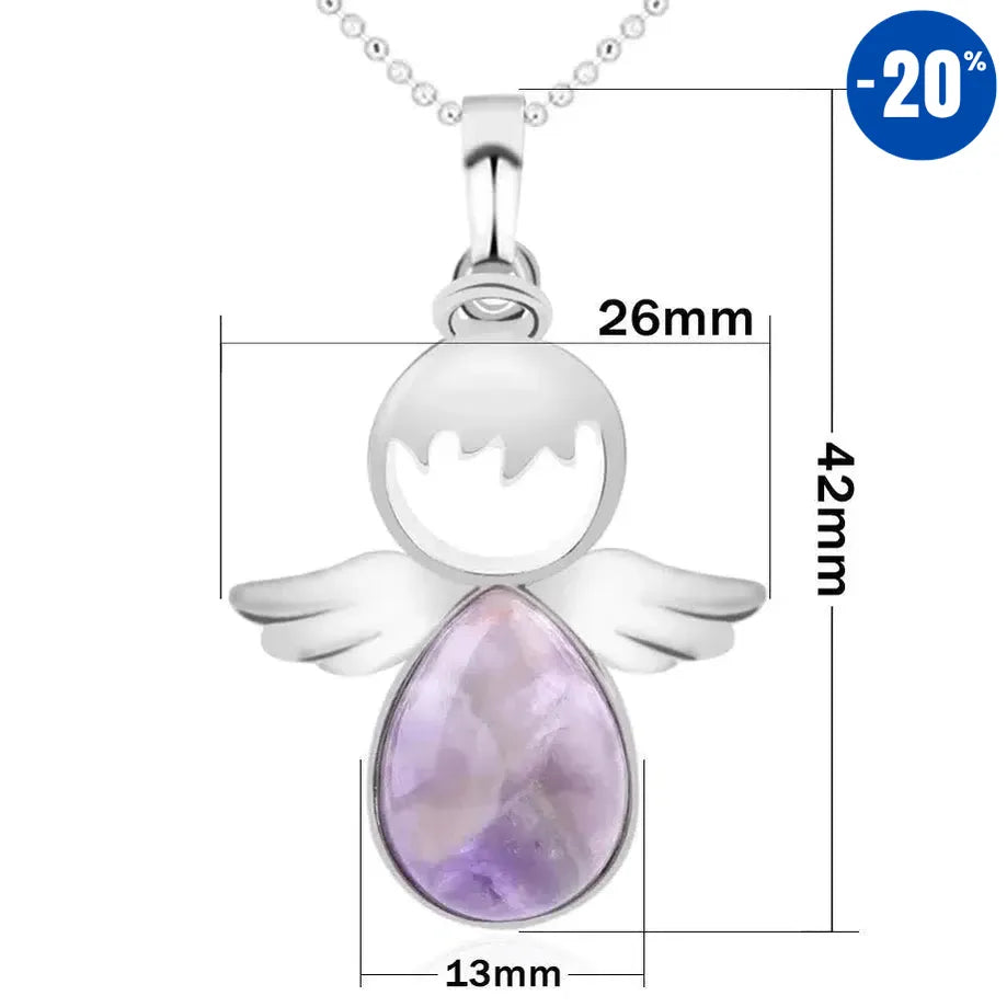 Collier pendentif «protection des Anges»