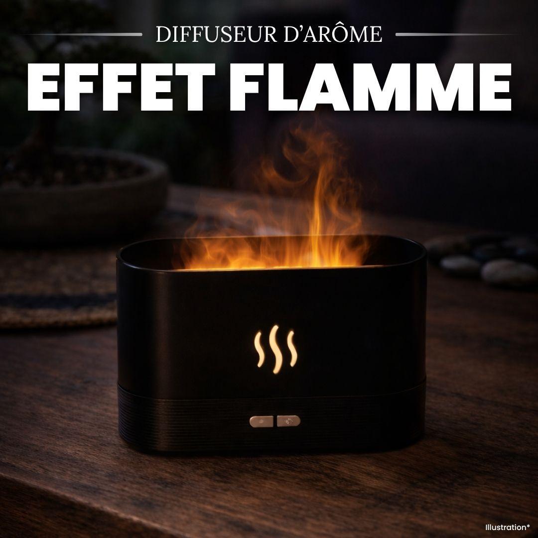 Diffuseur d'arôme pour la maison avec sa flamme LED