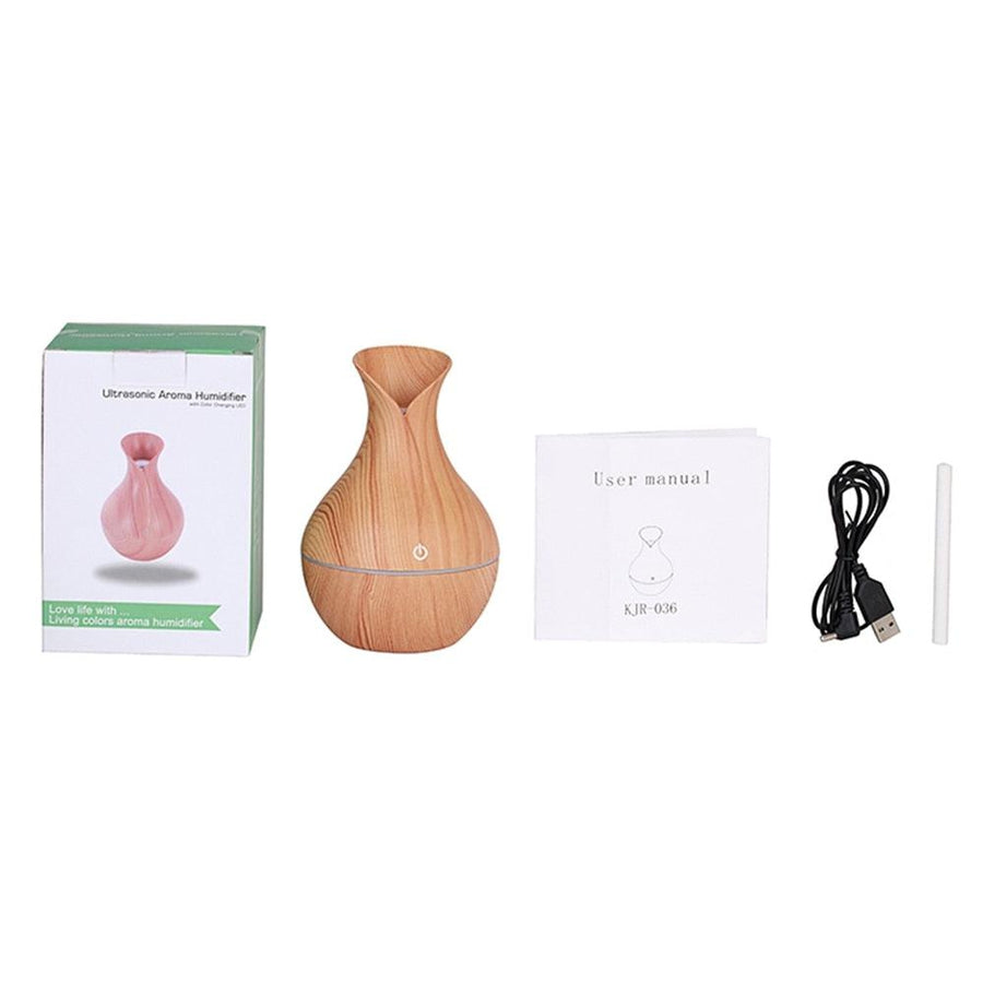 Diffuseur d’huiles essentielles design 130 ml à ultrasons