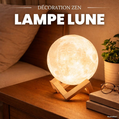 Exclusivité Lampe Lune 3D
