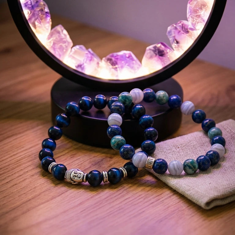 Bracelet en Pierre Naturelle d'Amazonite Multicolore - 4mm | La Boutique des Chrétiens Bracelet en Pierre Naturelle d'Amazonite Multicolore - 4mm | La Boutique des Chrétiens
