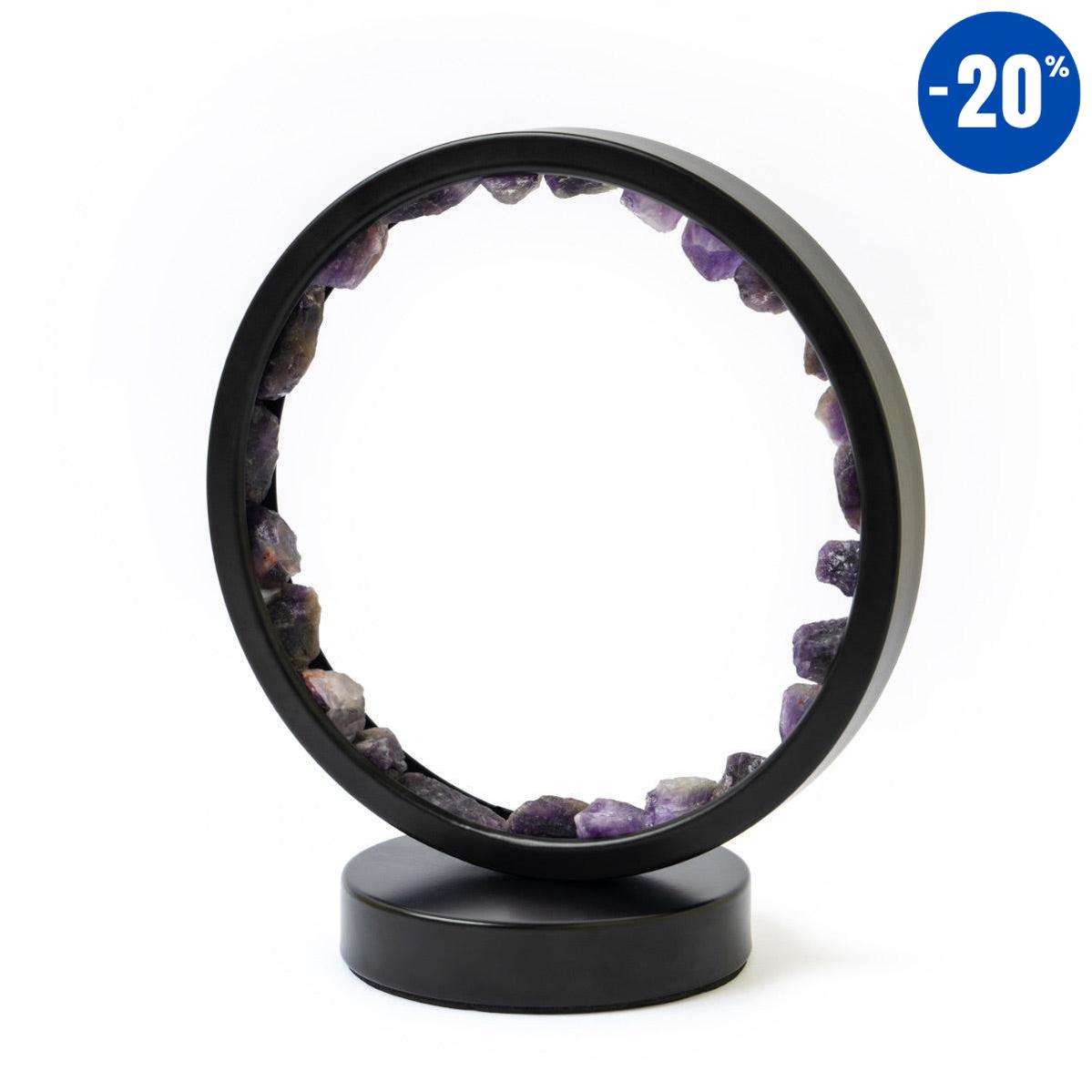 Lampe «Lumière Zen d’Améthyste»