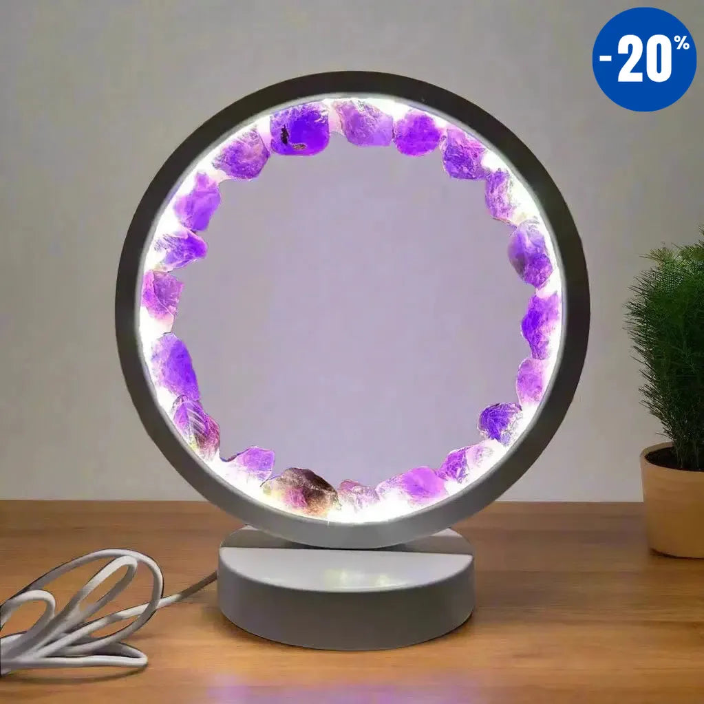 Lampe «Lumière Zen d’Améthyste»
