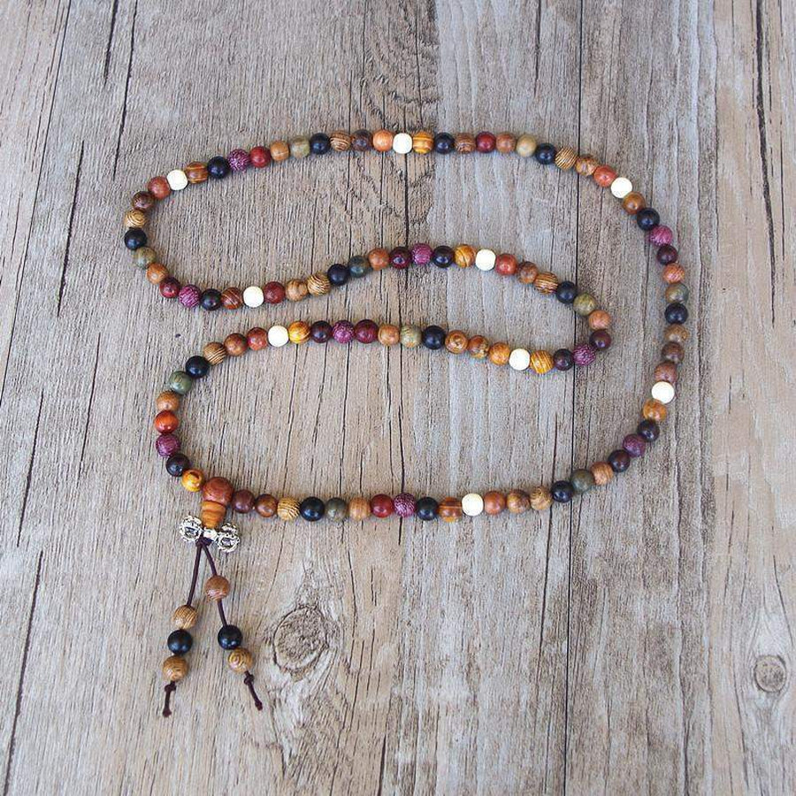 Mala de prière 108 perles en céramique