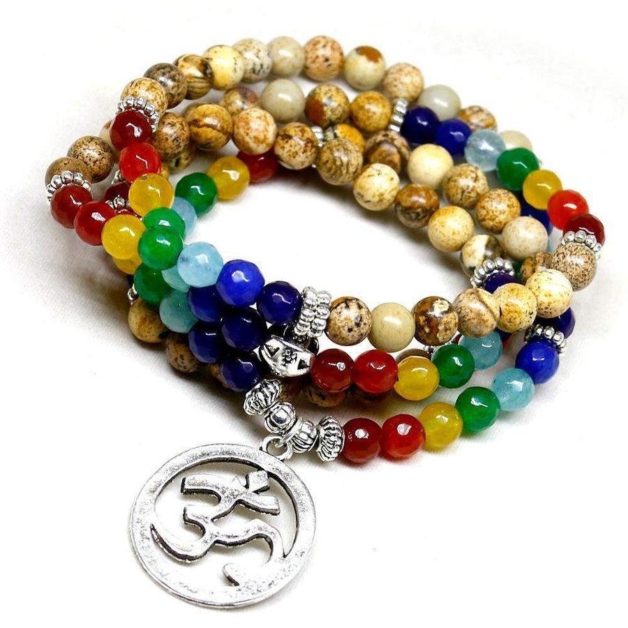 Mala «énergie positive» des 7 Chakras