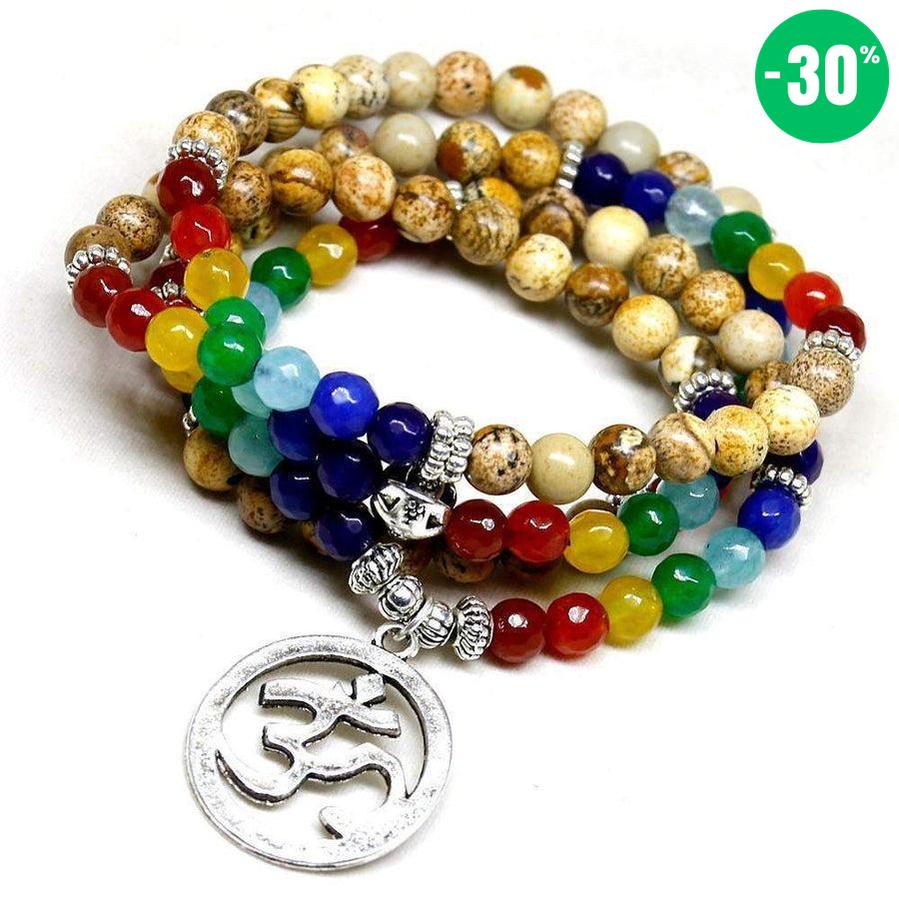 Mala «énergie positive» des 7 Chakras