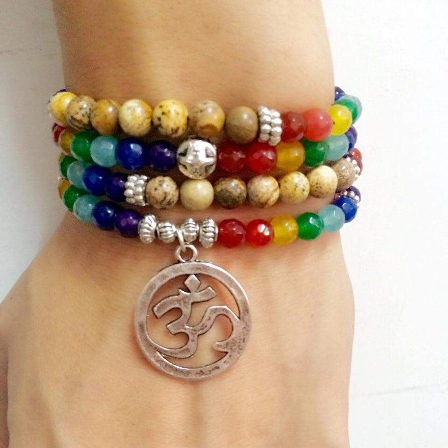 Mala «énergie positive» des 7 Chakras