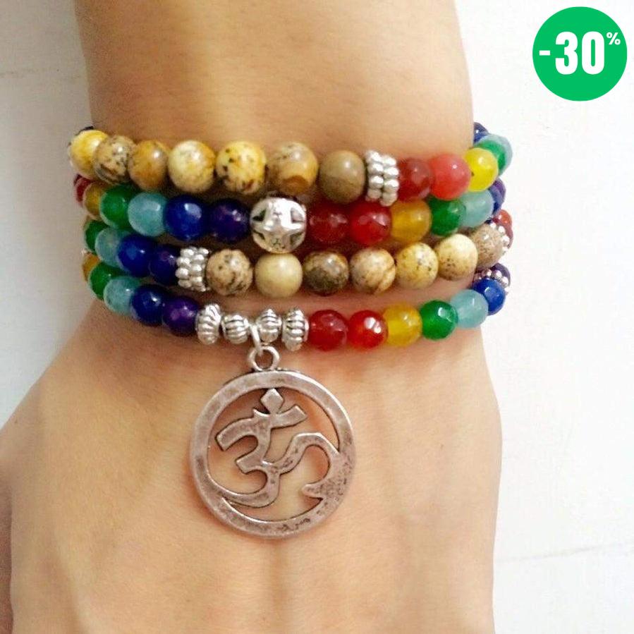 Mala «énergie positive» des 7 Chakras