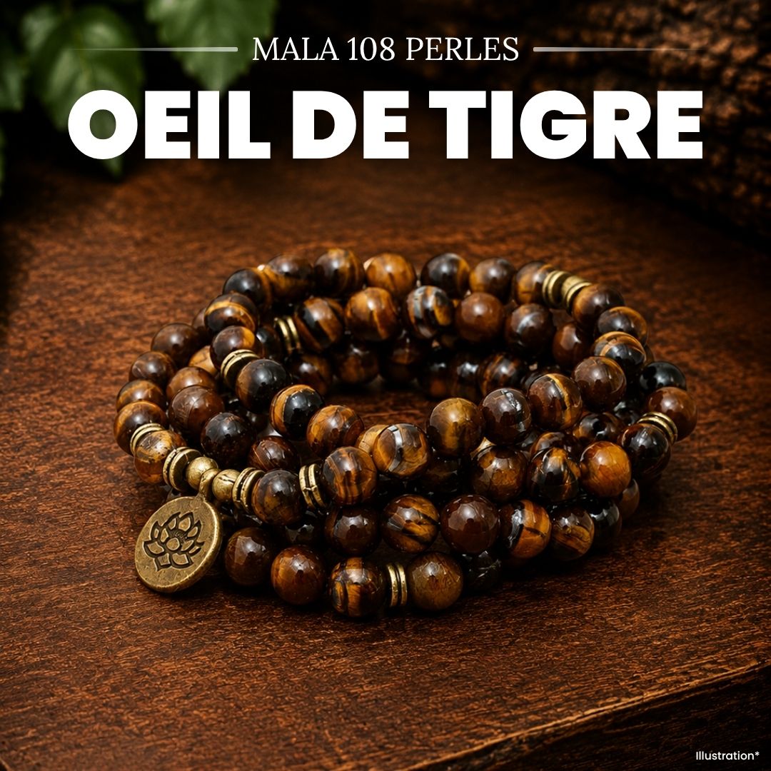 Mala «protection contre les énergies négatives» en Oeil de Tigre