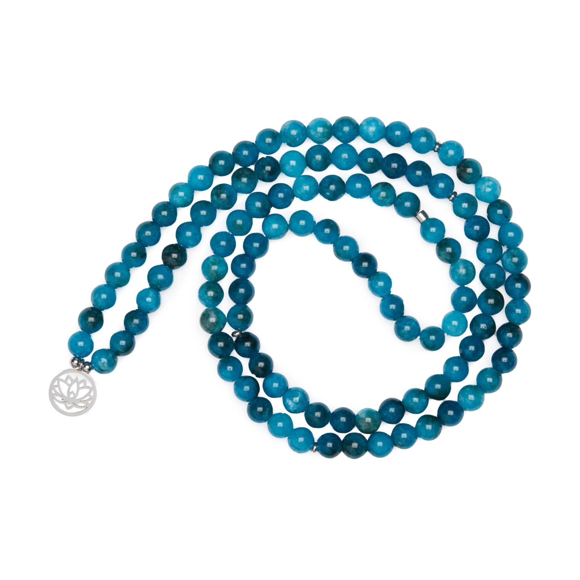 Mala "Révélation" de 108 perles en Apatite