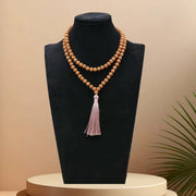 Mala tibétain en graines de Rudraksha de 108 perles