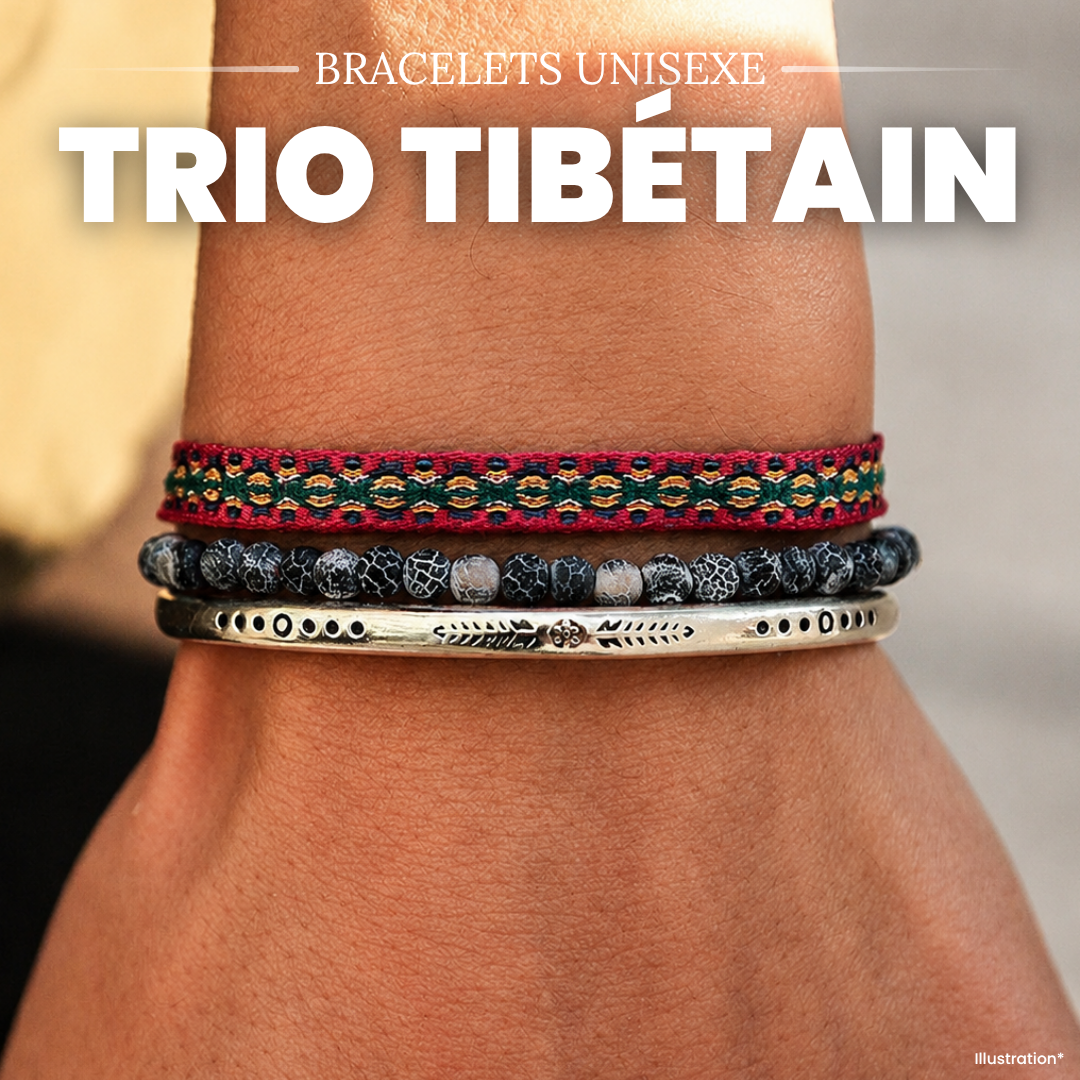 PACK Trio de Bracelets Tibétains