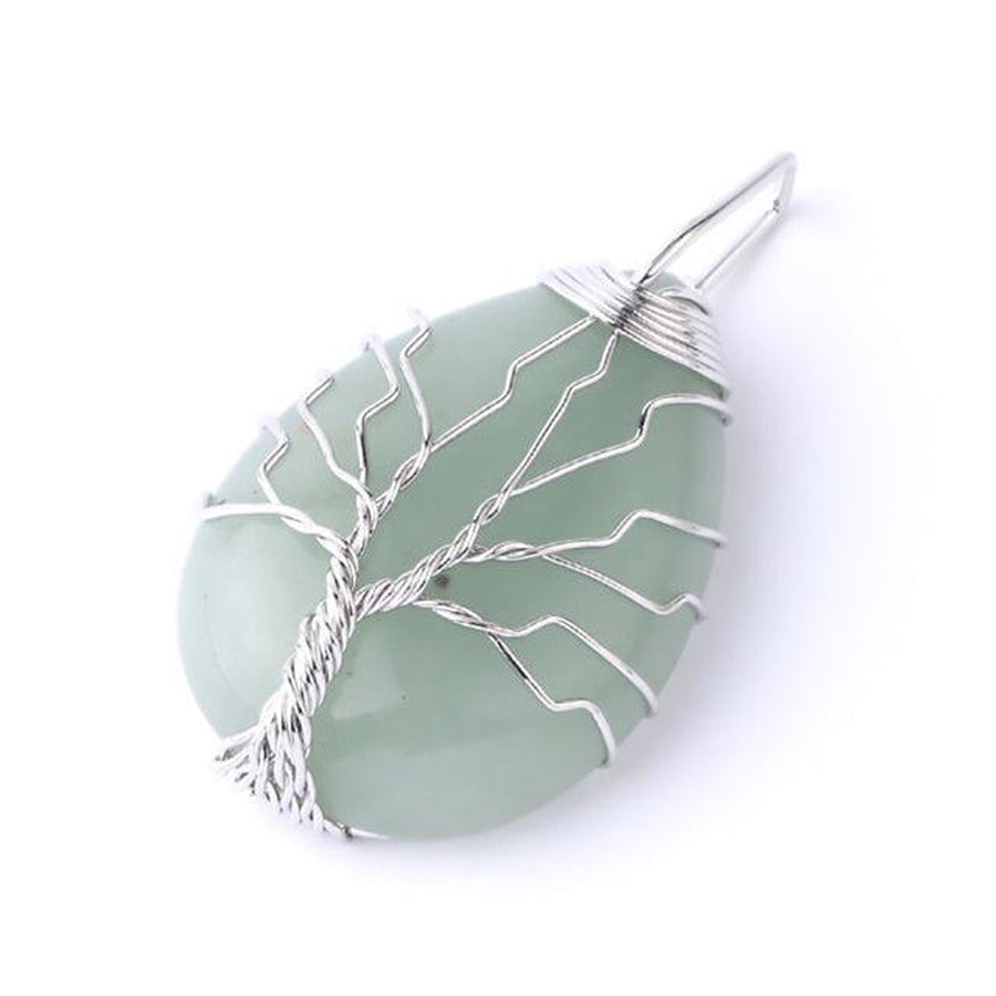 Pendentif «énergie positive» Arbre de vie en pierre