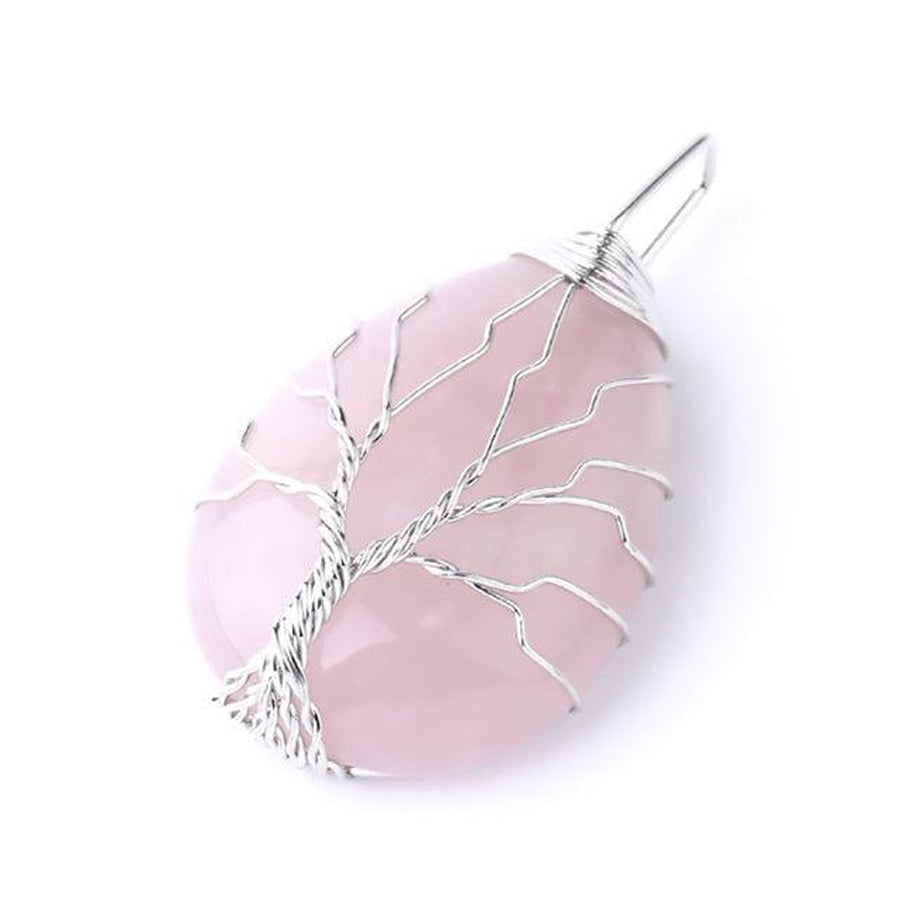 Pendentif «énergie positive» Arbre de vie en pierre