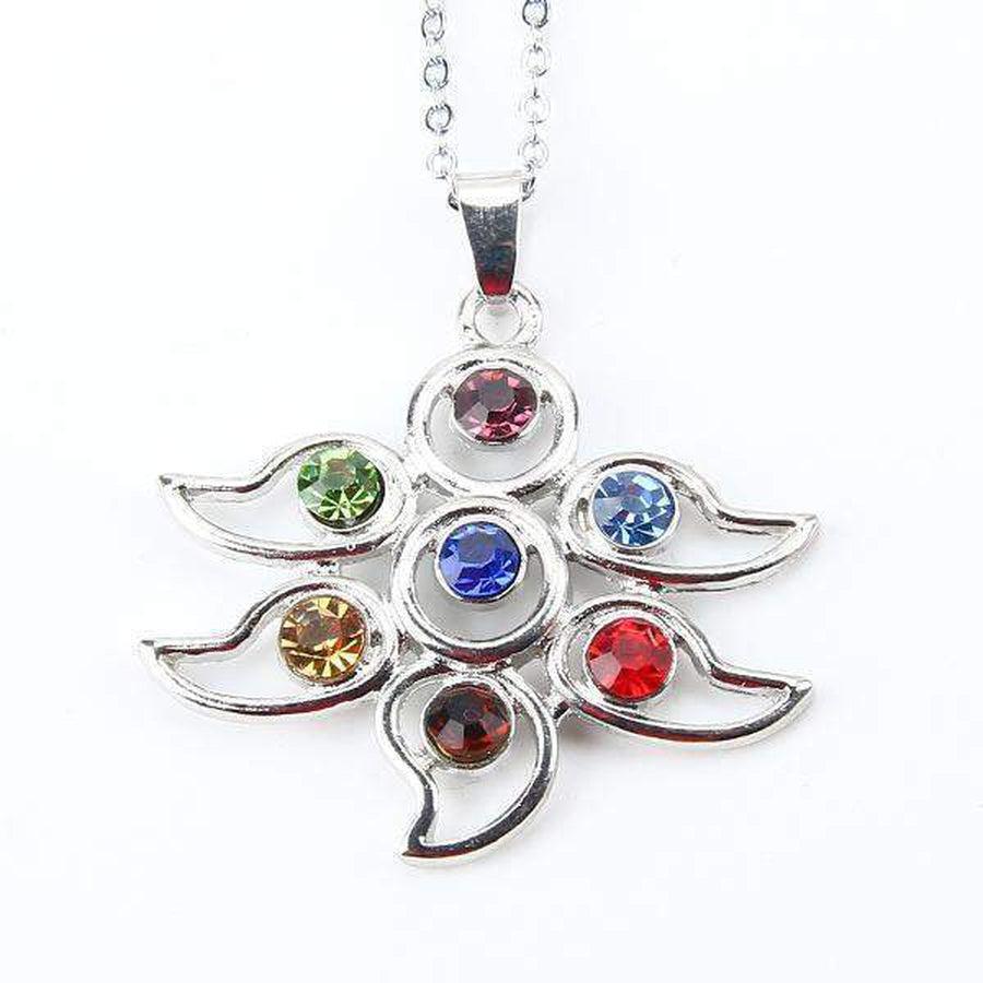 Pendentif «énergie positive» des 7 Chakras