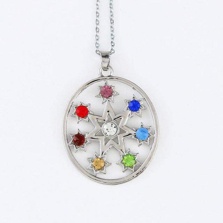 Pendentif «énergie positive» des 7 Chakras